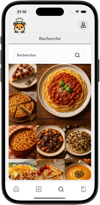 Recherche de recettes